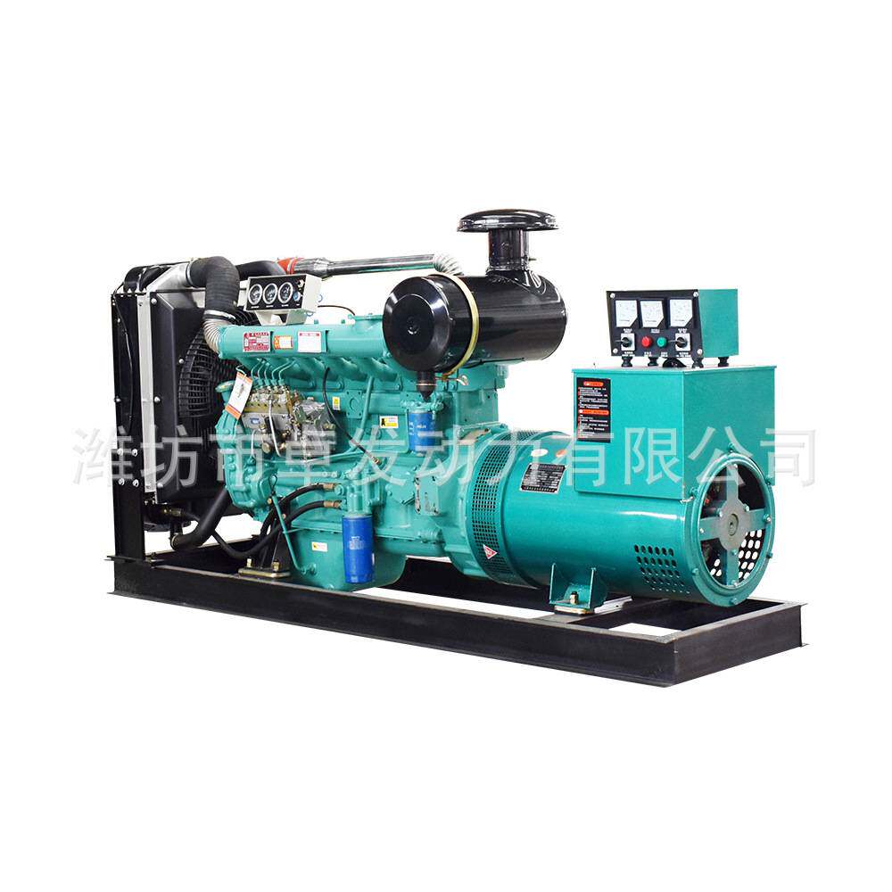 大功率100千瓦柴油发电机组 120KW三相电380v工厂养殖厂备用电源