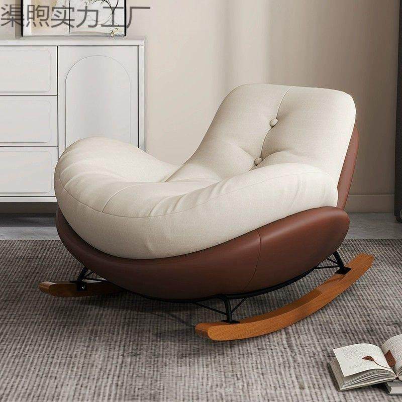 蛋壳摇摇椅人躺椅台家用单人休企鹅椅阳客厅大闲追剧懒人1小沙发椅,影音电器,DIY配件,淘宝优惠券,粉丝福利购,淘宝优惠卷