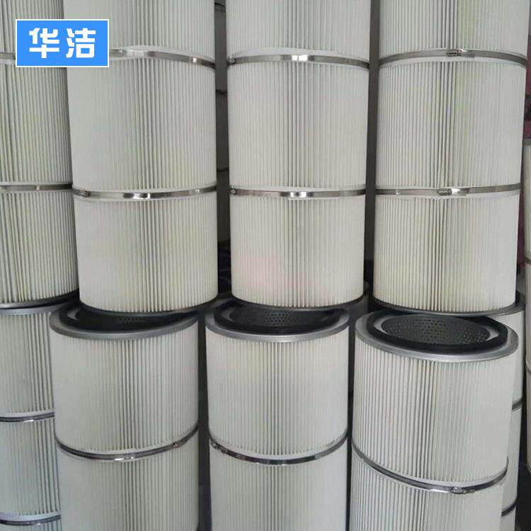 三耳快拆折叠除尘滤筒粉尘过滤滤芯生产工业聚酯纤维覆膜滤筒厂家