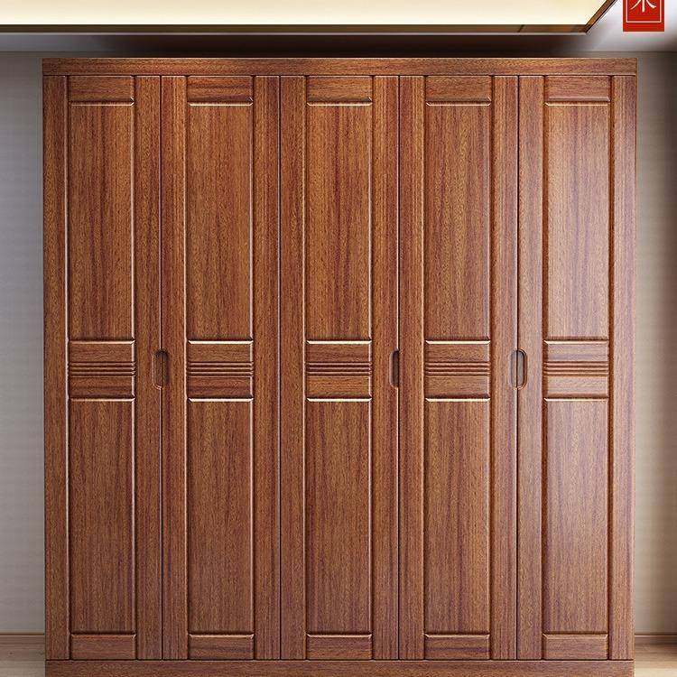 中式胡门桃木实065#木衣柜门现代简约四五六门储型物收纳经济卧室衣柜,影音电器,DIY配件,淘宝优惠券,粉丝福利购,淘宝优惠卷