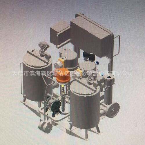 双份涂料油漆漆搅拌热双组加份电子配比DDI喷涂机组喷泵