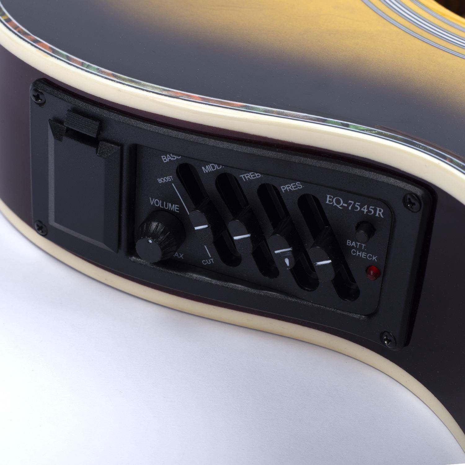 t40寸椴木i吉他超薄桶身DM-40C/C者电箱木吉他ja初学成人民谣吉他