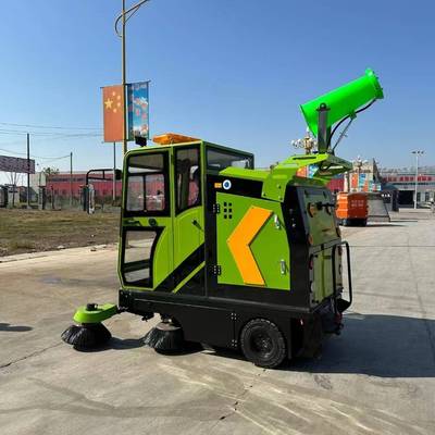 纯一电扫路车扫吸体面清扫无品牌/道路吸尘电动清扫车市路政动电