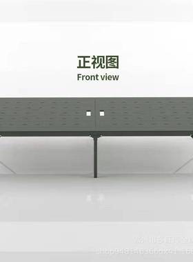 Emergency steel plastic marching bed for rescue