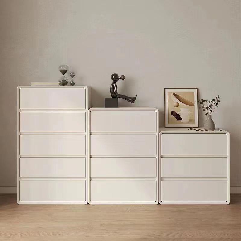 五木斗柜白奶油柜FTB斗色柜客厅多层储物实柜简约现代卧室免安装