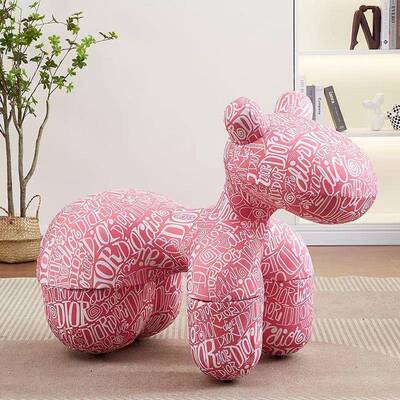 小UAB沙马童椅网红创意椅子亲子儿凳卡通可爱动物座椅发摆客厅创