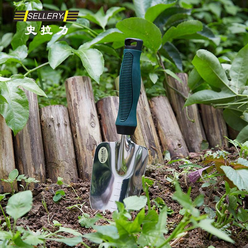 史拉力种花工具家用套装种菜栽养花多肉花铲赶海神器园艺小铁铲子