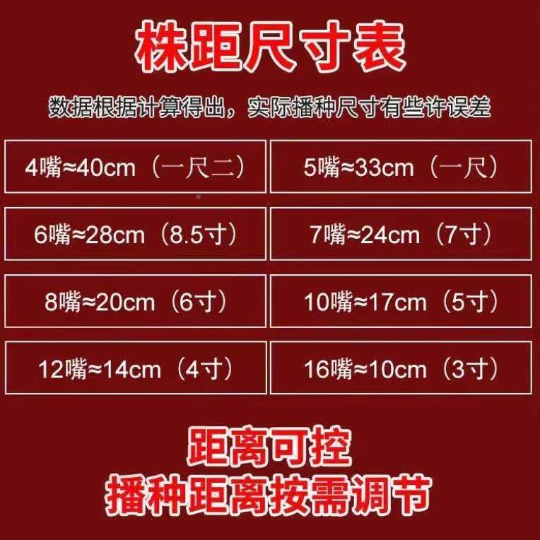 手推播种机农CYF用米点种播机手式玉米播机推农玉用玉米双行