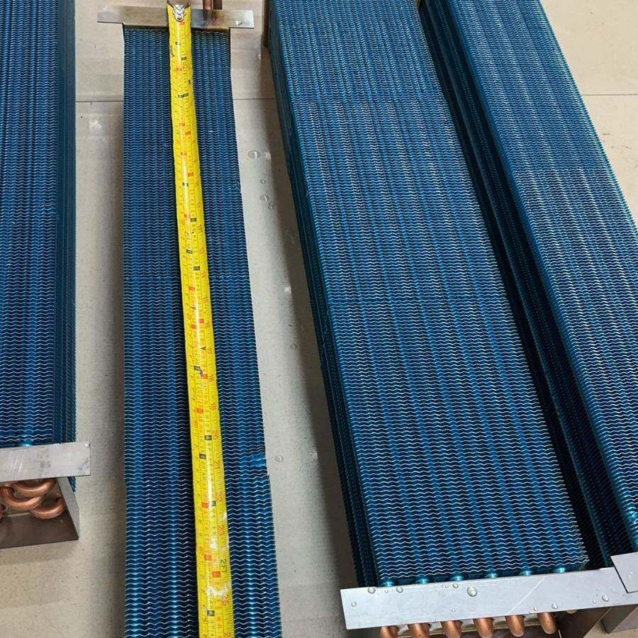 雪柜冷柜18发蒸器Φ9铝片发蒸器商超冷冻柜冷藏玻璃展示翅片蒸发
