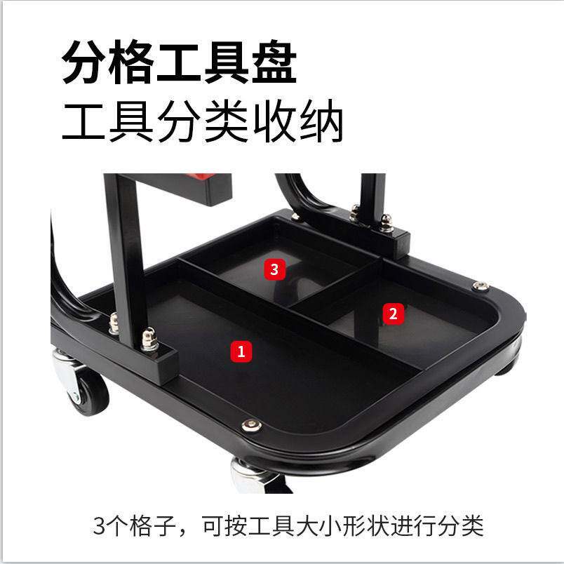 修车专用凳子滑板配套工作工具汽车汽修万向轮小凳子万向轮椅子