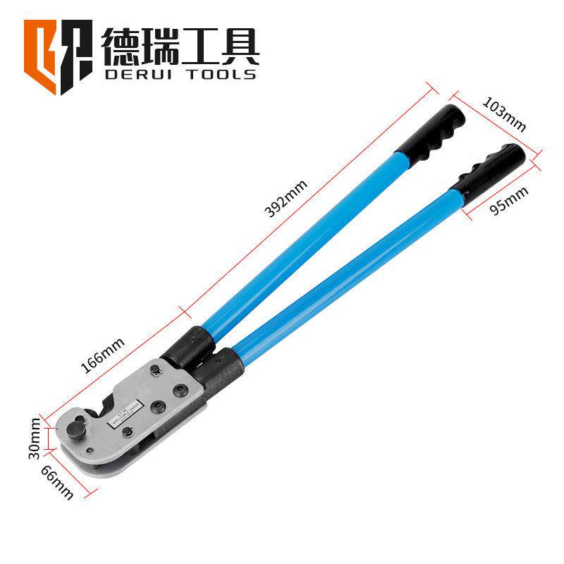 德瑞型工具T-3大型Y.O端子YO型裸端子压接钳手动8裸端子C冷压工具