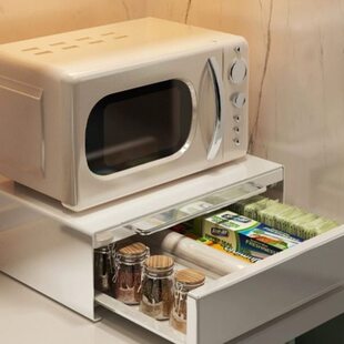 新款厨房微波炉烤箱置物架延伸台面家用双层电饭锅多功能收纳神器