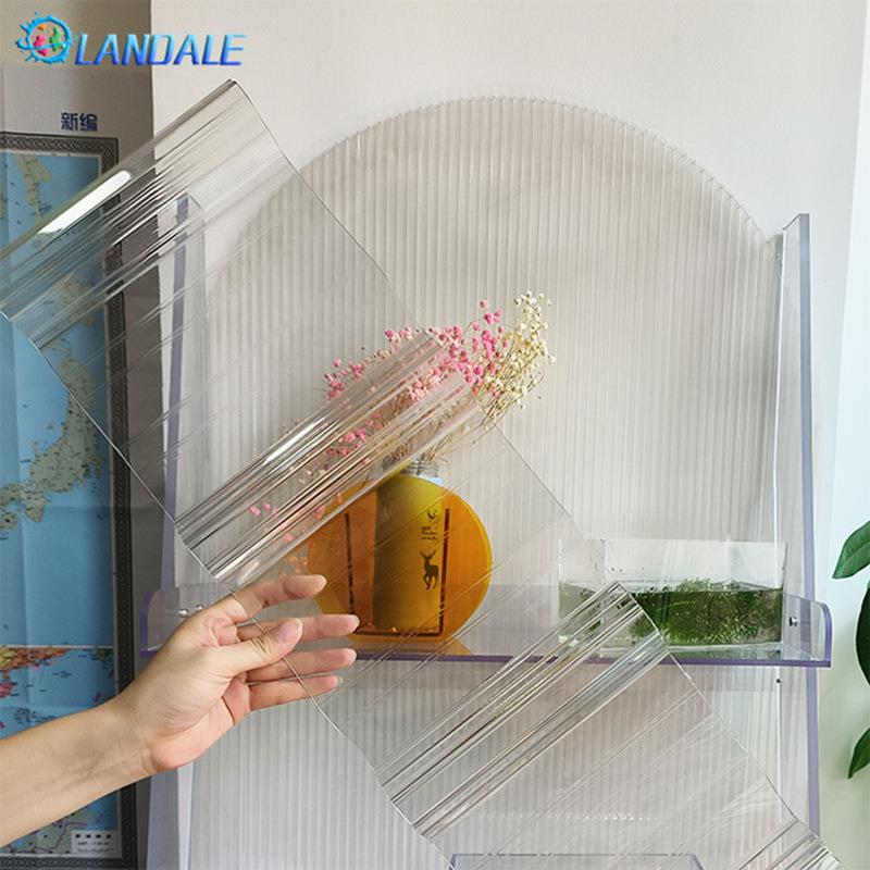 威海波浪瓦 透明厂房顶棚阳光棚养殖温室大棚pc梯形瓦 透明采光瓦