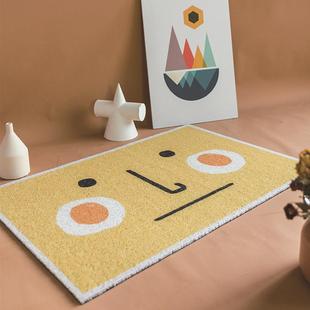 丝圈地垫PVC进门防滑家用卫生间厨房脚垫刮泥可裁剪地板舒适