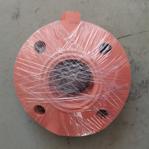 FPM法兰垫片氟橡胶耐酸碱耐腐蚀耐高温红色优质带孔密封圈垫片