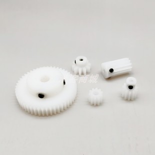 0.8m 59T圆柱直齿轮传动 pom0.8模50