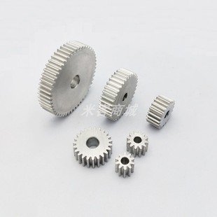 39T圆柱直齿轮微型马达2m 铝合金2模30