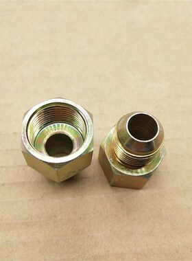 外丝M181.5扩口D型转内丝M1820*1.5G1/2高压铁接头1818