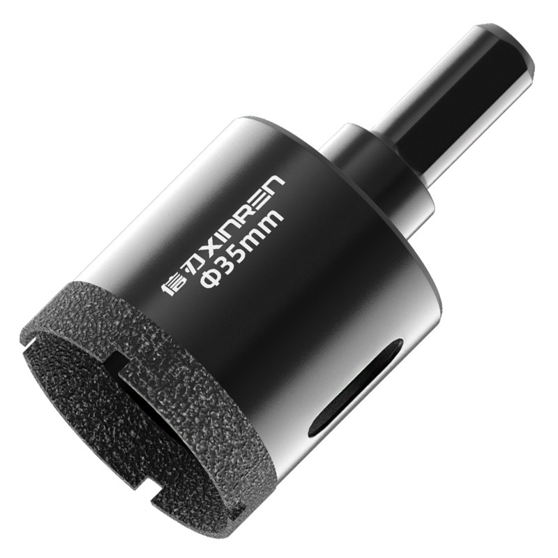 瓷砖钻孔器岩板大理石陶瓷玻璃干打专用电钻地砖玻化砖打孔钻头