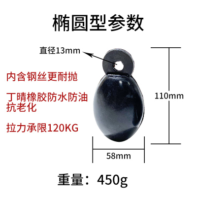 船用抛缆球抛绳球球形抛缆头IMPA230003橡胶撇缆球船员手抛球雷形