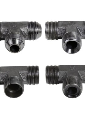 高压油管三通接头ACDH型公制外丝M14 18 22 271.5液压接头配件