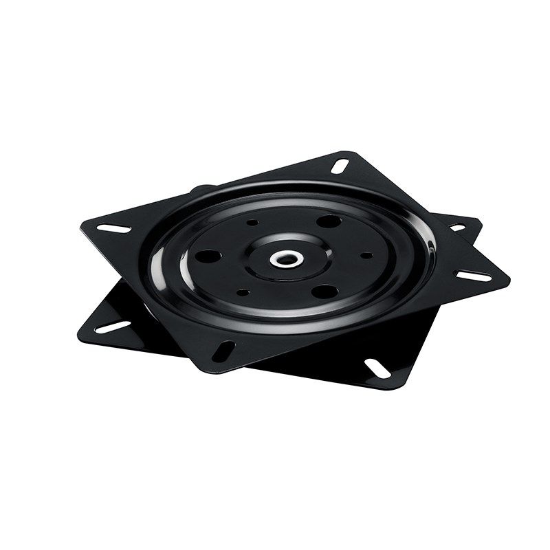 满珠加厚万向转盘餐桌转盘电视旋转台轴承方型铁转盘沙发椅子底座