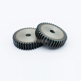 平面碳钢2模圆柱直齿轮传动件精密小模数齿轮 A型孔F
