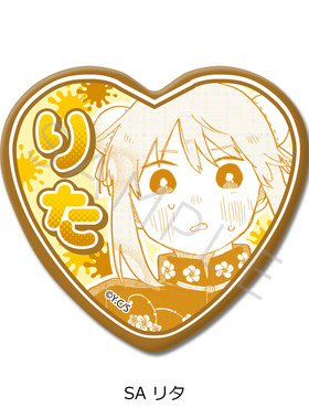 限购5/预定定金 幼儿园战争 原画 心形 徽章 吧唧 第2弹 SYNC 周