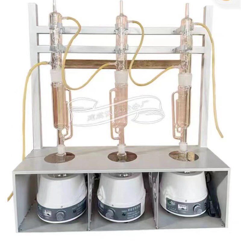 500ml索式萃取器三联可溶物含量测定仪单组索氏萃取器防水卷材