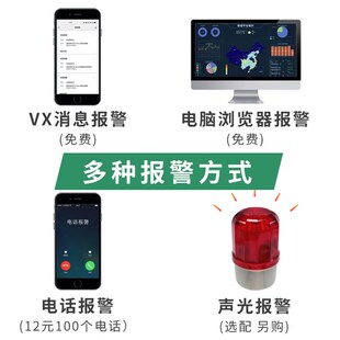拉绳拉线式4G直线位移精密传感器WiFi电子尺远程监测距离变化报警