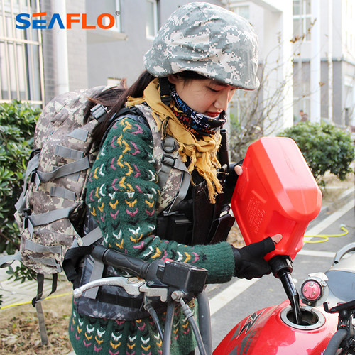 塑料便捷式加厚油桶汽油桶5L10升20升汽车摩托车汽油桶加油桶油箱