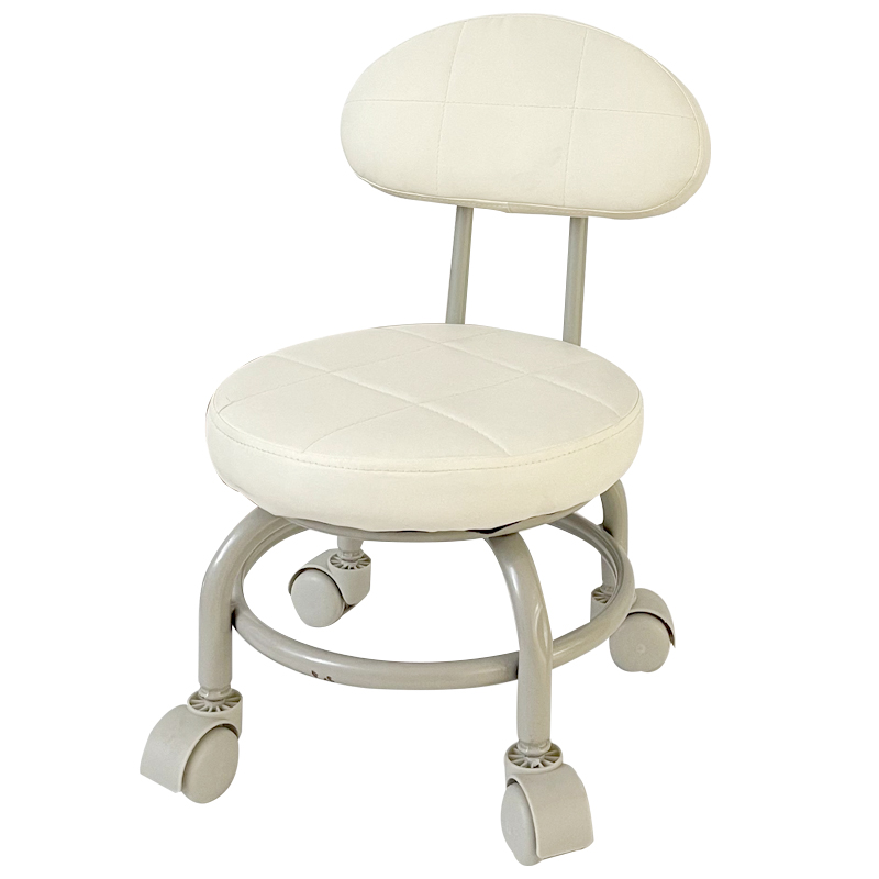 移动小凳子带滑轮静音家用万向轮代步懒人拆快递滑凳客厅茶几矮凳