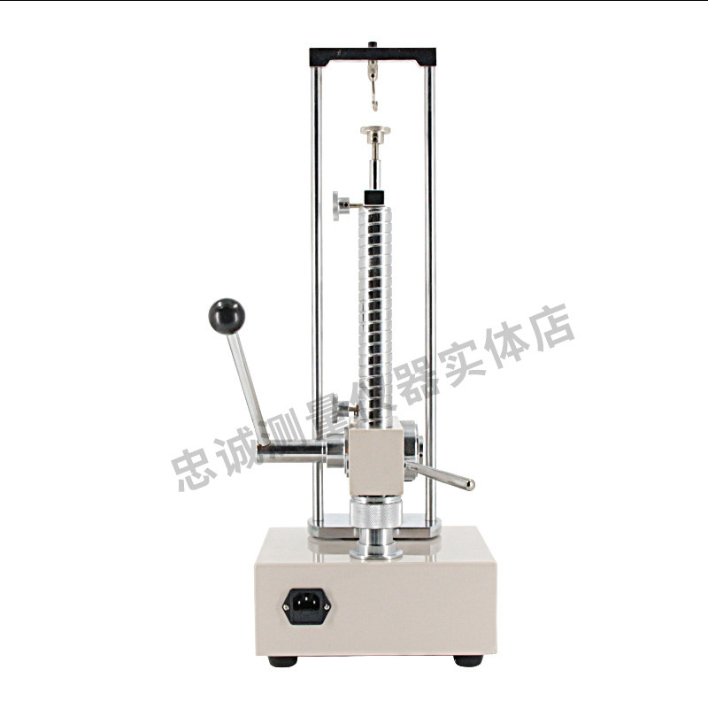HD数显弹簧拉压试验机台架测力机拉伸压缩试验机带位移碟簧测试仪