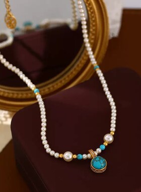 【2023】 意o【绿松之光】意大利经典串珠高级感项炼