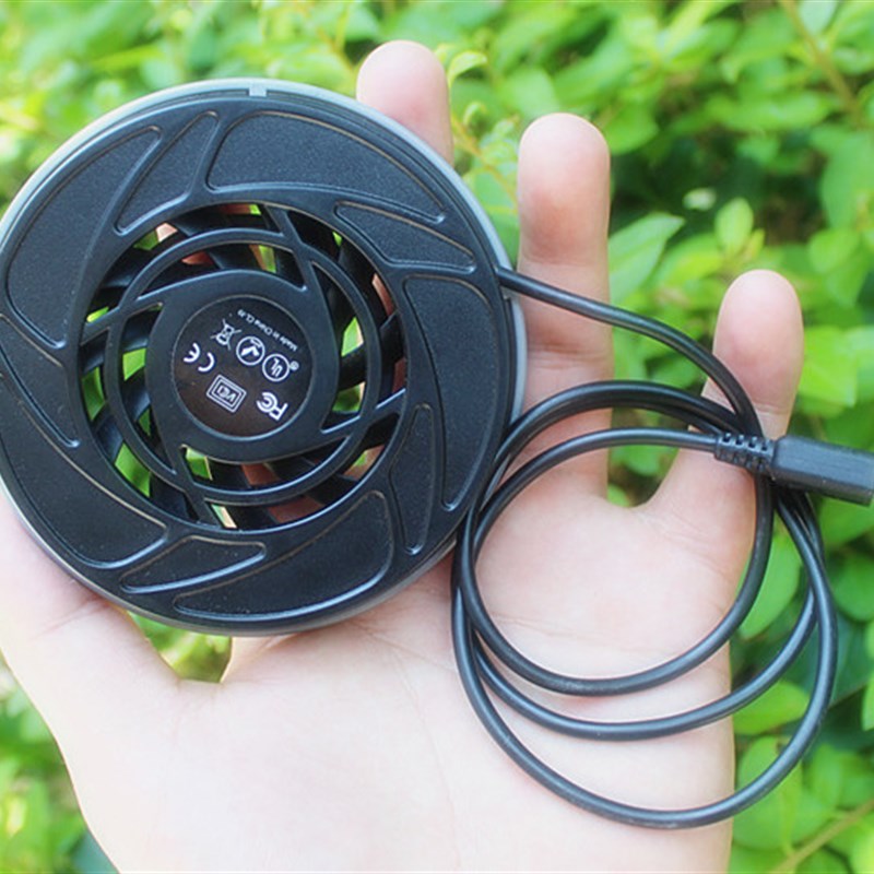 路由器散热风扇 微风静音仪器设备圆形散热风扇 5V USB插头供电