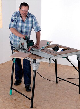 德国进口Wolfcraft狼工五合一多功能折叠倒装木工桌diy维修工作台