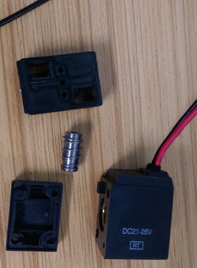 VF电磁阀线圈 SMC型线圈 DC21-26V AC176-242V 国产 直接出线型