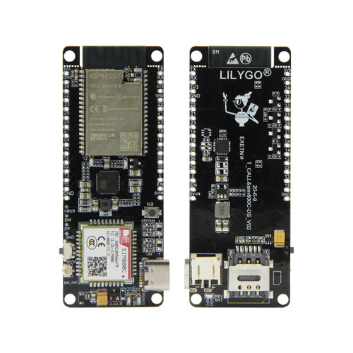 LILYGO TTGO T-Call&SIM800C-DS V02 ESP32开发板硬件