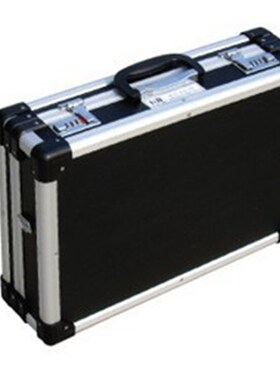 百仕利KD-2B 黑色大包角铝合金密码锁工具箱(45X33X12cm)