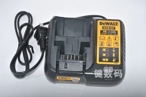 DEWALT得伟行货全国联保DCB107锂电池充电器10.8-20V电池都通用