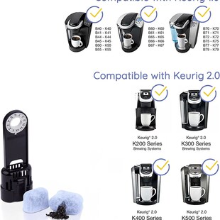 Keurig咖啡机过滤器无纺布椰壳活性炭滤芯Coffee Dosing Ring