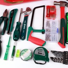 世达91件220V电动工具组合套装角磨机手电钻综合工具提箱JZ05152