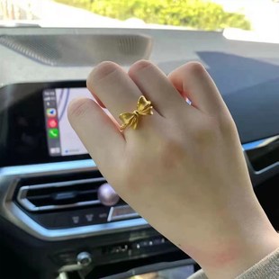 小红书爆款蝴蝶结戒指石膏模具蝴蝶结吊坠耳钉石膏模具金银加工模