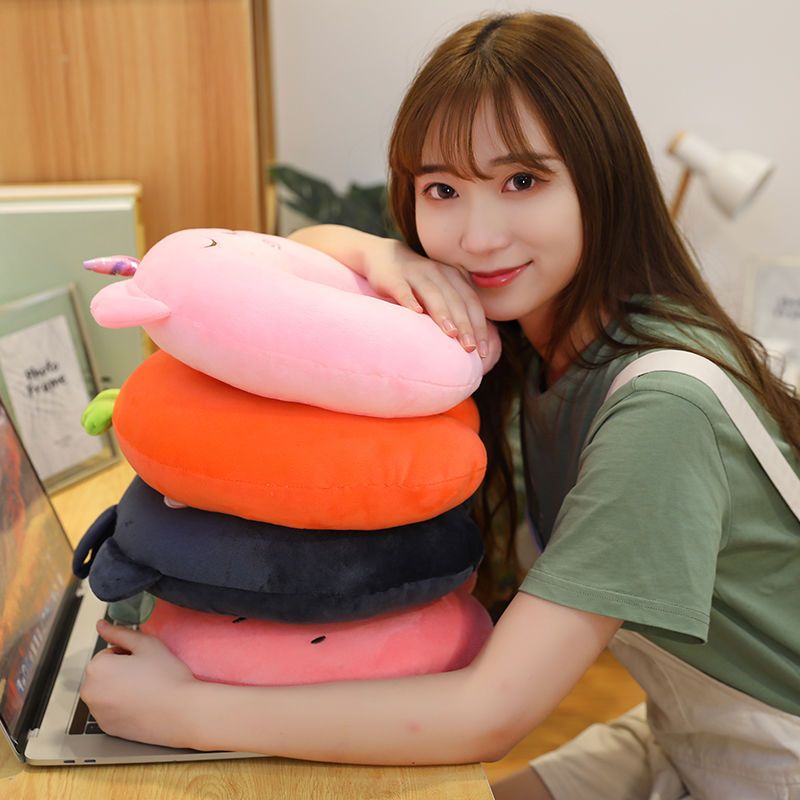 U型枕护颈枕护脖子颈椎枕卡通飞机脖枕旅行枕午睡枕u形可爱靠枕