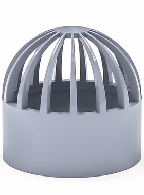 PVC灰色透气帽排气通气帽通用塑料排水水管配件20 25 32 40 50 mm