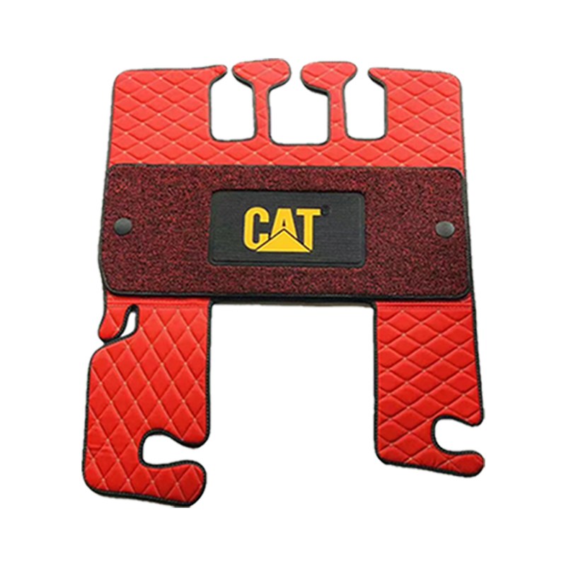 挖掘机脚垫CAT卡特312C 320C 323C 329C 330C 345C驾驶室地毯配件