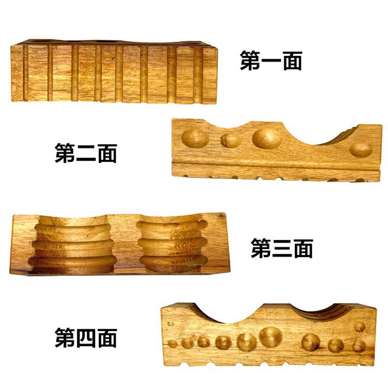 坑木高硬度枕木垫木特硬四面木坑铁窝砧打金工具木糟戒指手镯制作