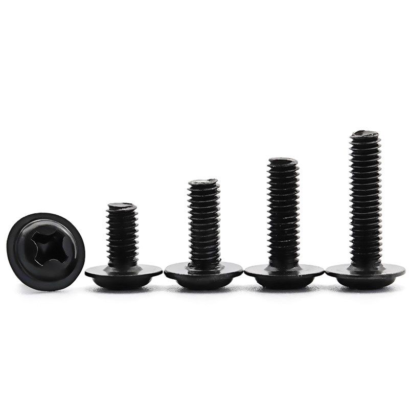 PWM镀黑色十字圆头带垫螺丝带介电脑机箱机丝螺钉M2M2.5M3M4M5-M8,搬运/仓储/物流设备,其他起重搬运设备,淘宝优惠券,粉丝福利购,淘宝优惠卷