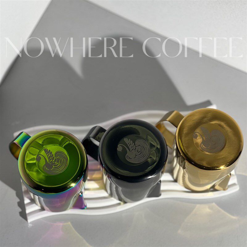 澳洲Artisan Barista适用新手V圆嘴意式咖啡拉花缸打奶内壁带刻度