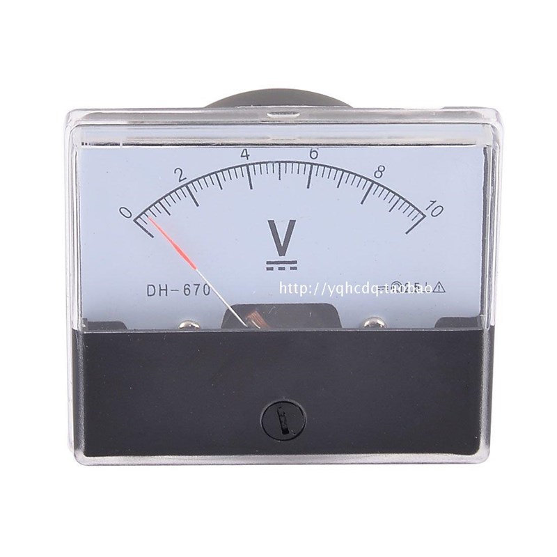 CZ/DH-670指针直流电压表5V10V15V20V30V50V100V150V300V机械表头